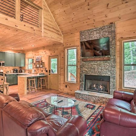 Peaceful Cabin On 3 Private Acres Deck And Fire Pit Blairsville Exterior foto