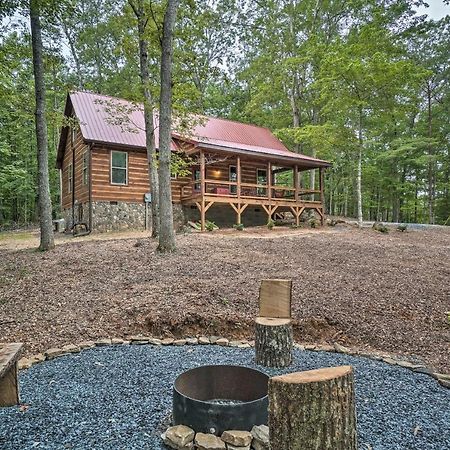 Peaceful Cabin On 3 Private Acres Deck And Fire Pit Blairsville Exterior foto