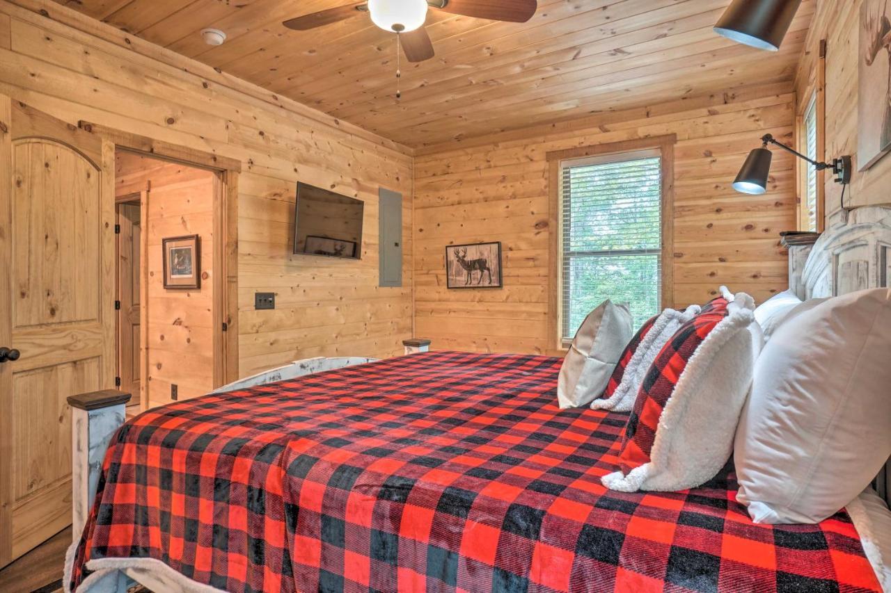Peaceful Cabin On 3 Private Acres Deck And Fire Pit Blairsville Exterior foto