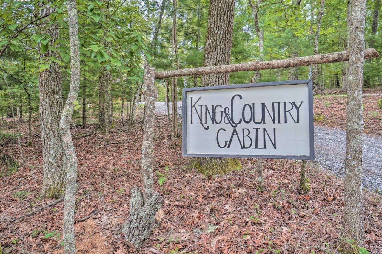 Peaceful Cabin On 3 Private Acres Deck And Fire Pit Blairsville Exterior foto